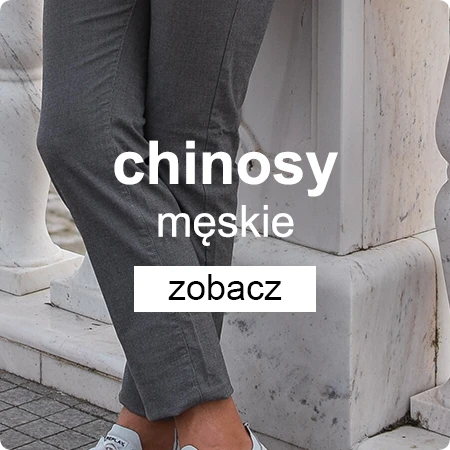 Chinosy męskie