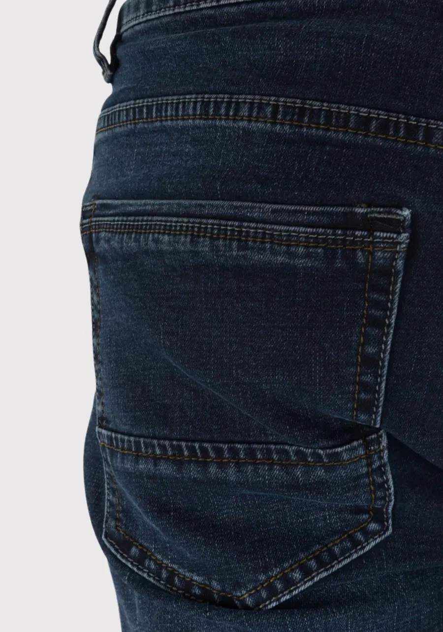 Jeansy męskie dla wysokich (do 210 cm wzrostu), niskich oraz regular. Duże rozmiary (do 128 cm w pasie). Granatowe, klasyczne oraz elastyczne M116