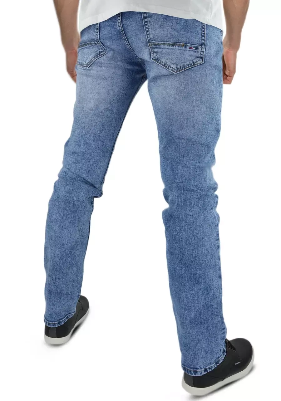 Jeansy męskie zwężane jasnoniebieskie M136