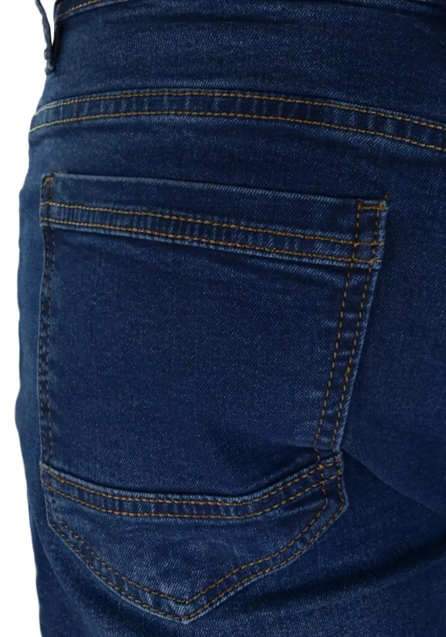 Granatowe jeansy męskie, klasyczna nogawka M119
