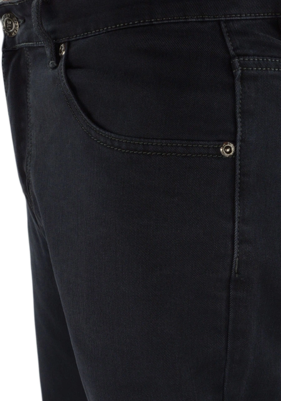 Spodnie męskie grafitowe dla wysokich, niskich, otyłych (do 130 cm w pasie) lub regular. Długie, proste nogawki. Duże rozmiary, wysoki stan - M103