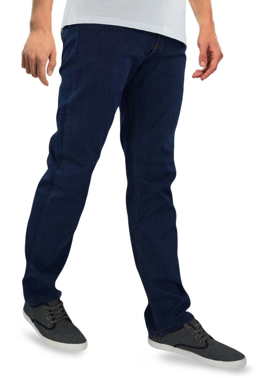 Jeansy męskie klasyczne, proste (szerokie) nogawki. Dla otyłych (duże rozmiary) oraz regular straight - 32