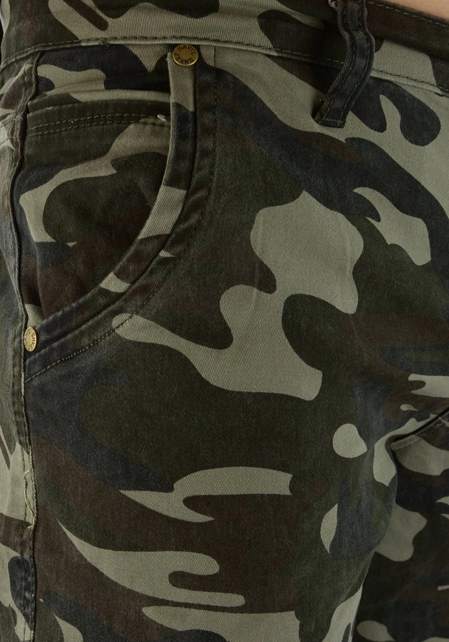 Bojówki męskie moro TA40-9