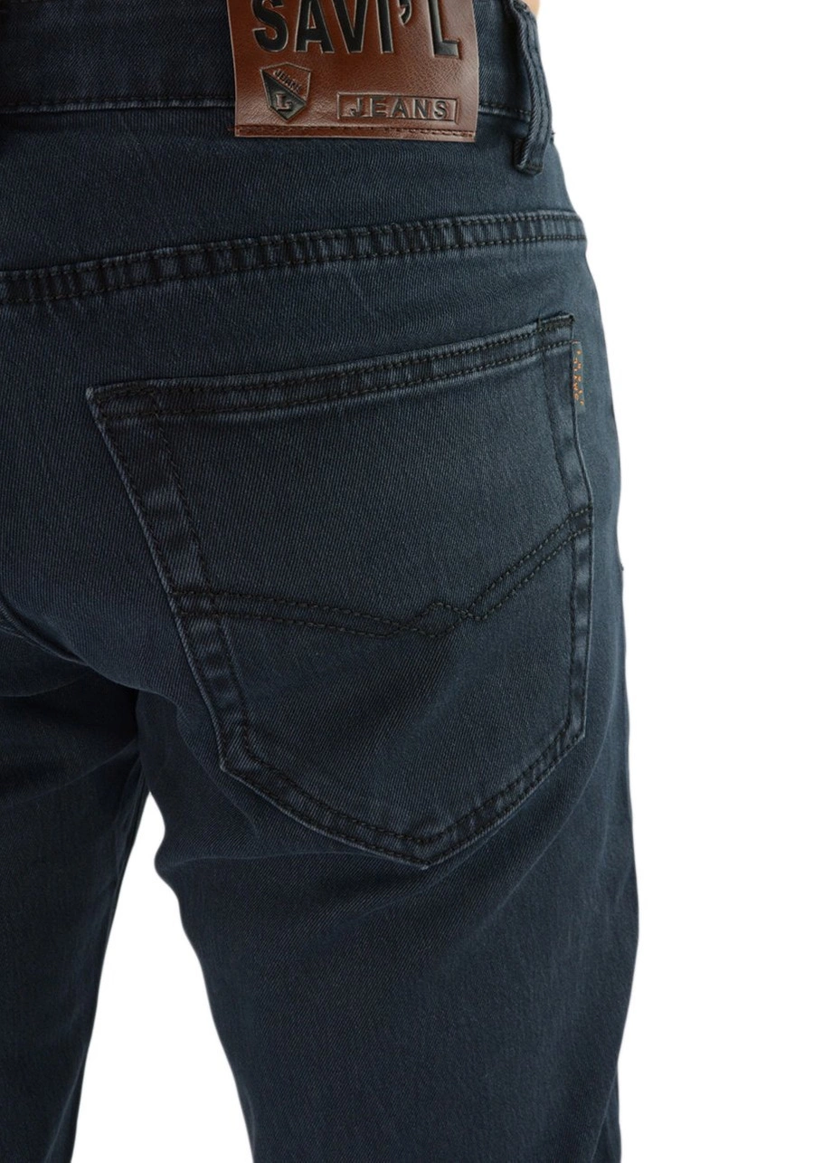 Spodnie męskie dla otyłych (duże rozmiary oversize). Klasyczne oraz proste, ciemnoszare - M161