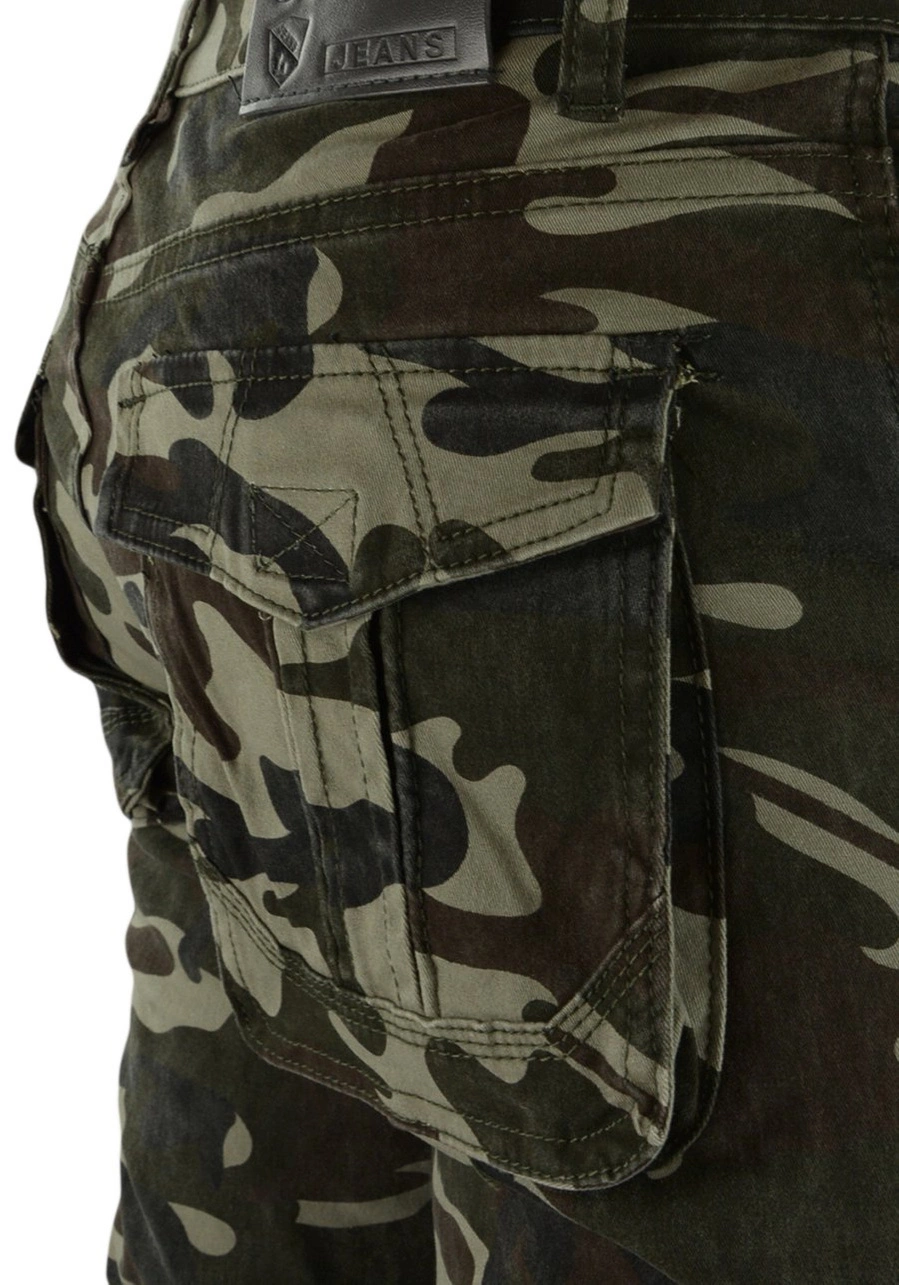 Bojówki męskie moro TA40-9