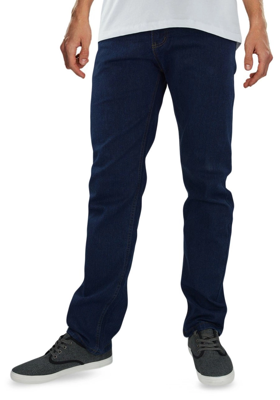 Jeansy męskie klasyczne, proste (szerokie) nogawki. Dla otyłych (duże rozmiary) oraz regular straight - 32