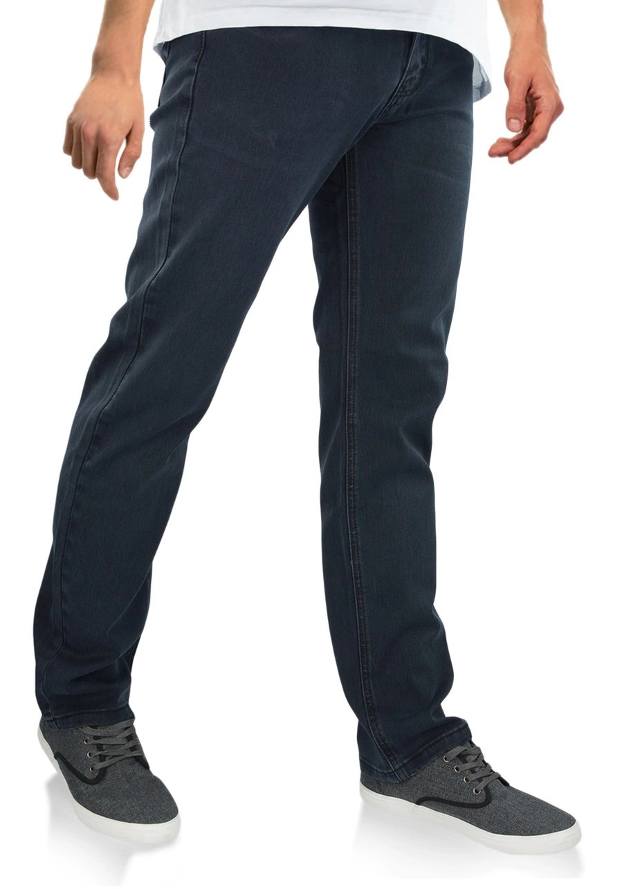 Spodnie męskie dla otyłych (duże rozmiary oversize). Klasyczne oraz proste, ciemnoszare - M161