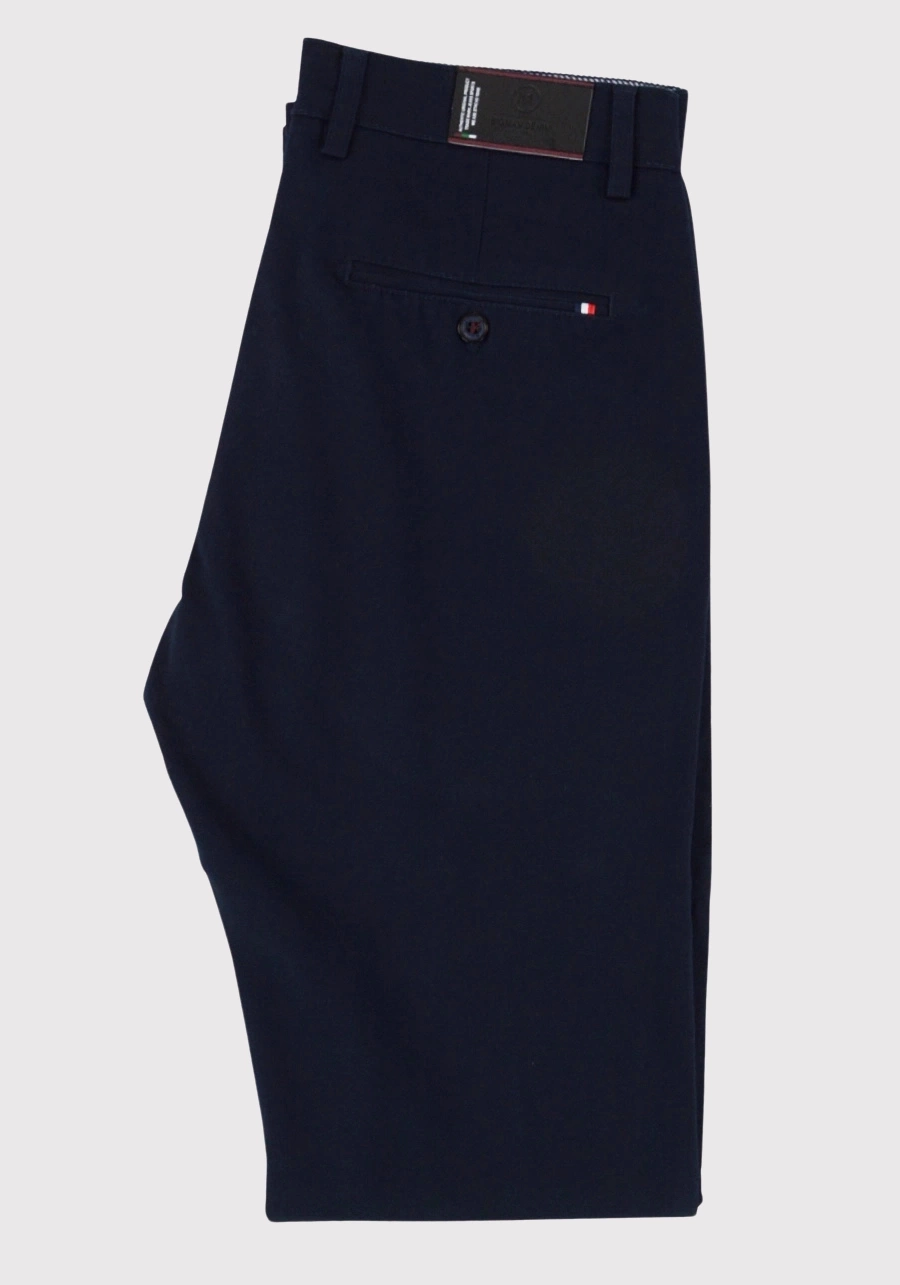 Spodnie męskie dla wysokich (wzrost do 210 cm), ciemnogranatowe  M167