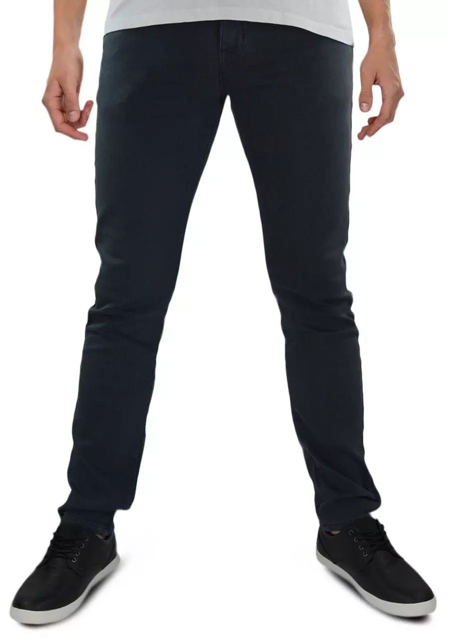 Chinosy męskie w kolorze grafitowym M108