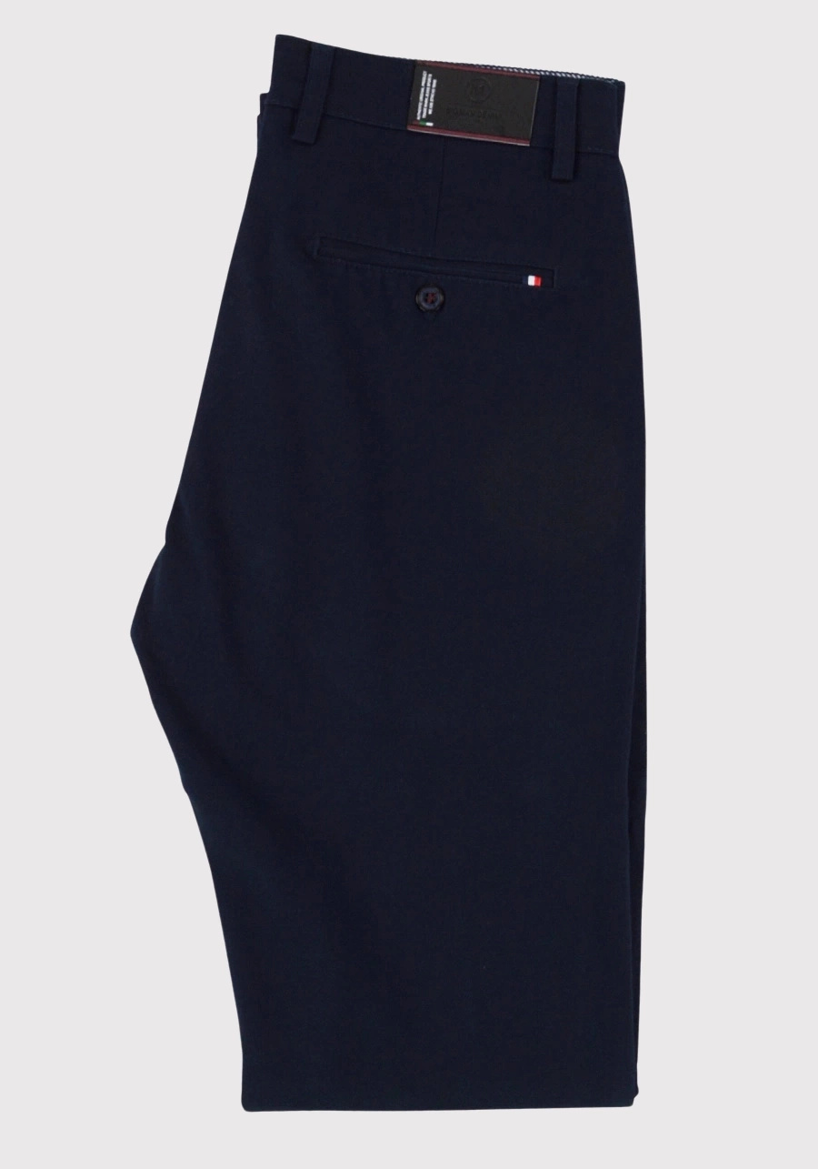 Spodnie męskie dla wysokich (wzrost do 210 cm), ciemnogranatowe  M167