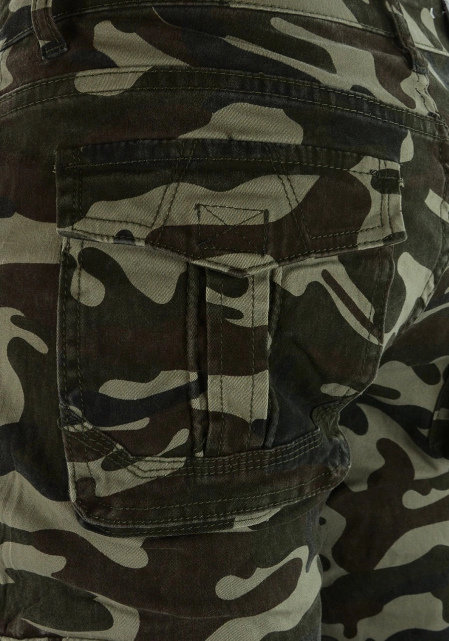 Bojówki męskie moro TA40-9