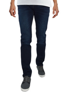 Granatowe jeansy męskie z nogawką regular HA-300