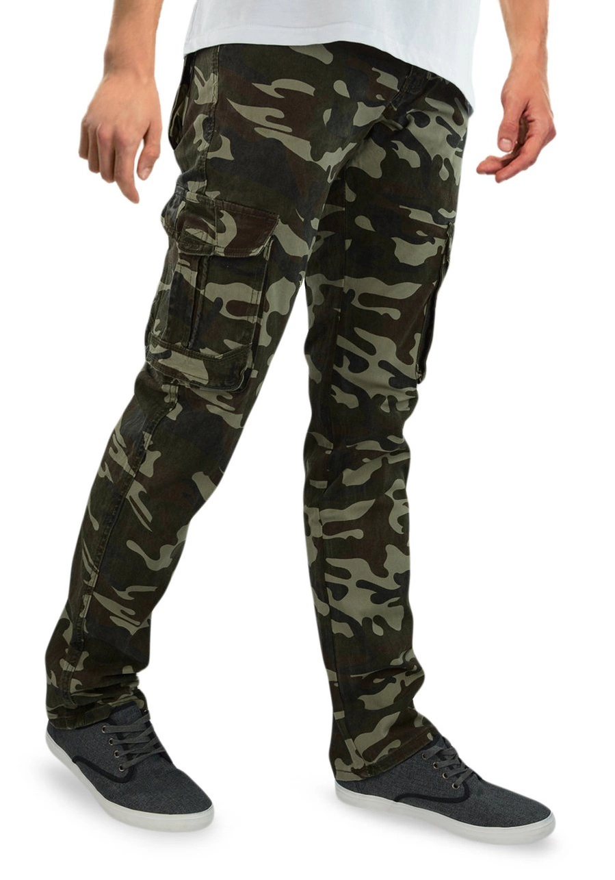 Bojówki męskie moro TA40-9