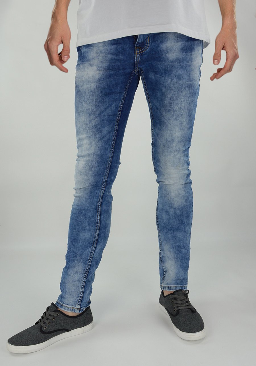 Jeansy męskie skinny fit OS9208TTR