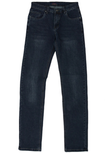 Jeansy męskie dla niskich lub wysokich, lekko zwężana nogawka M116
