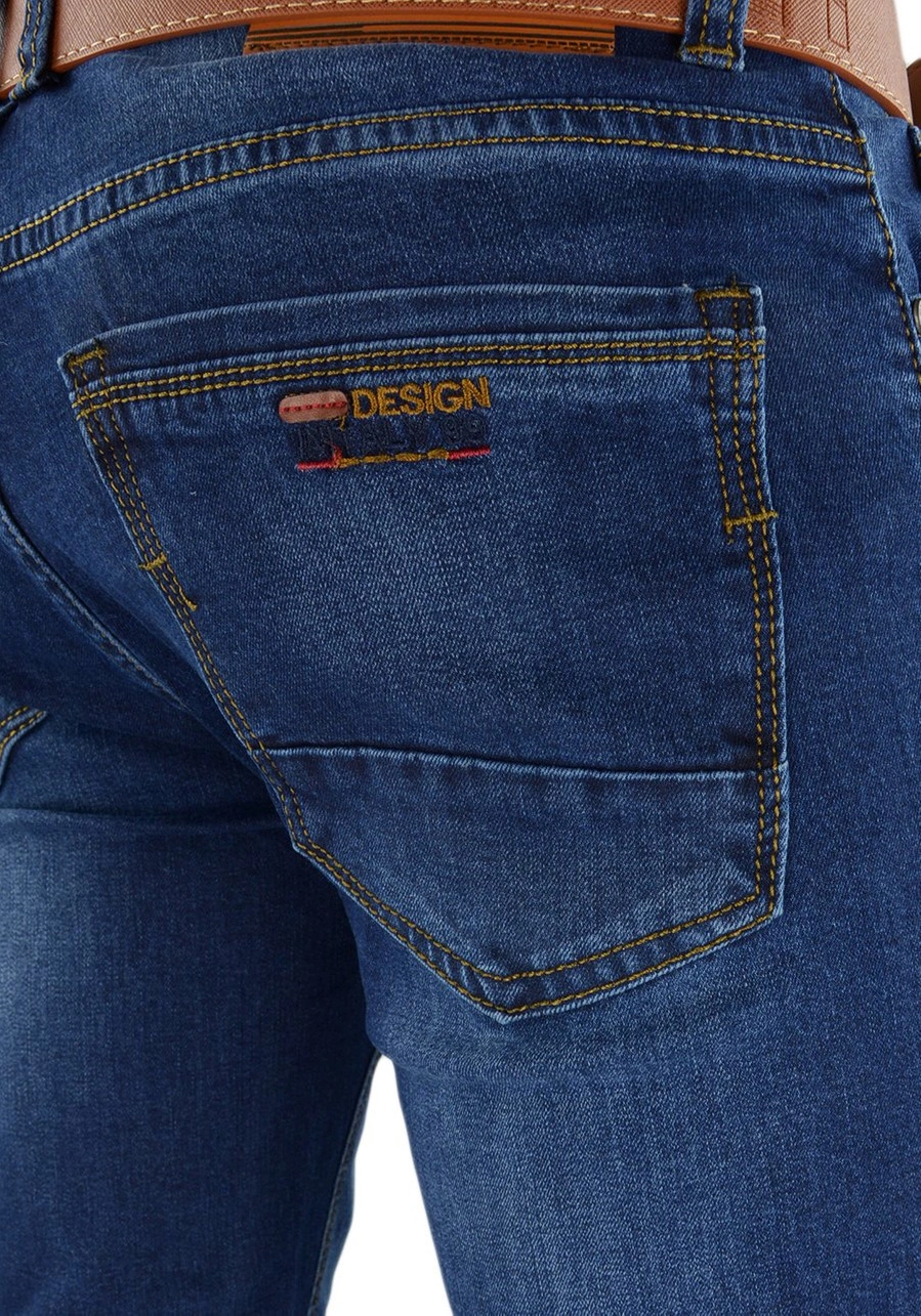 Jeansy męskie regular fit 2128-2 