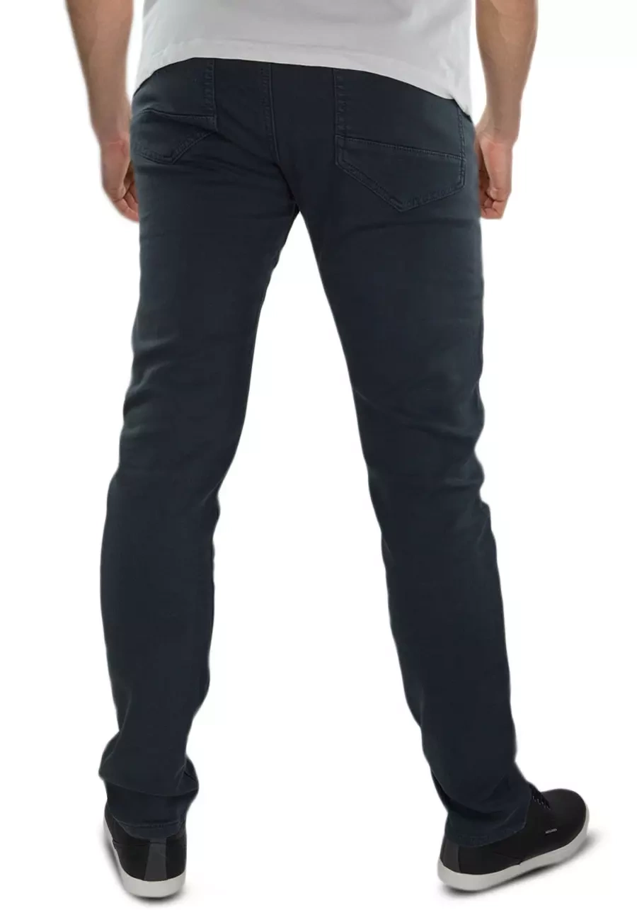 Chinosy męskie w kolorze grafitowym M108