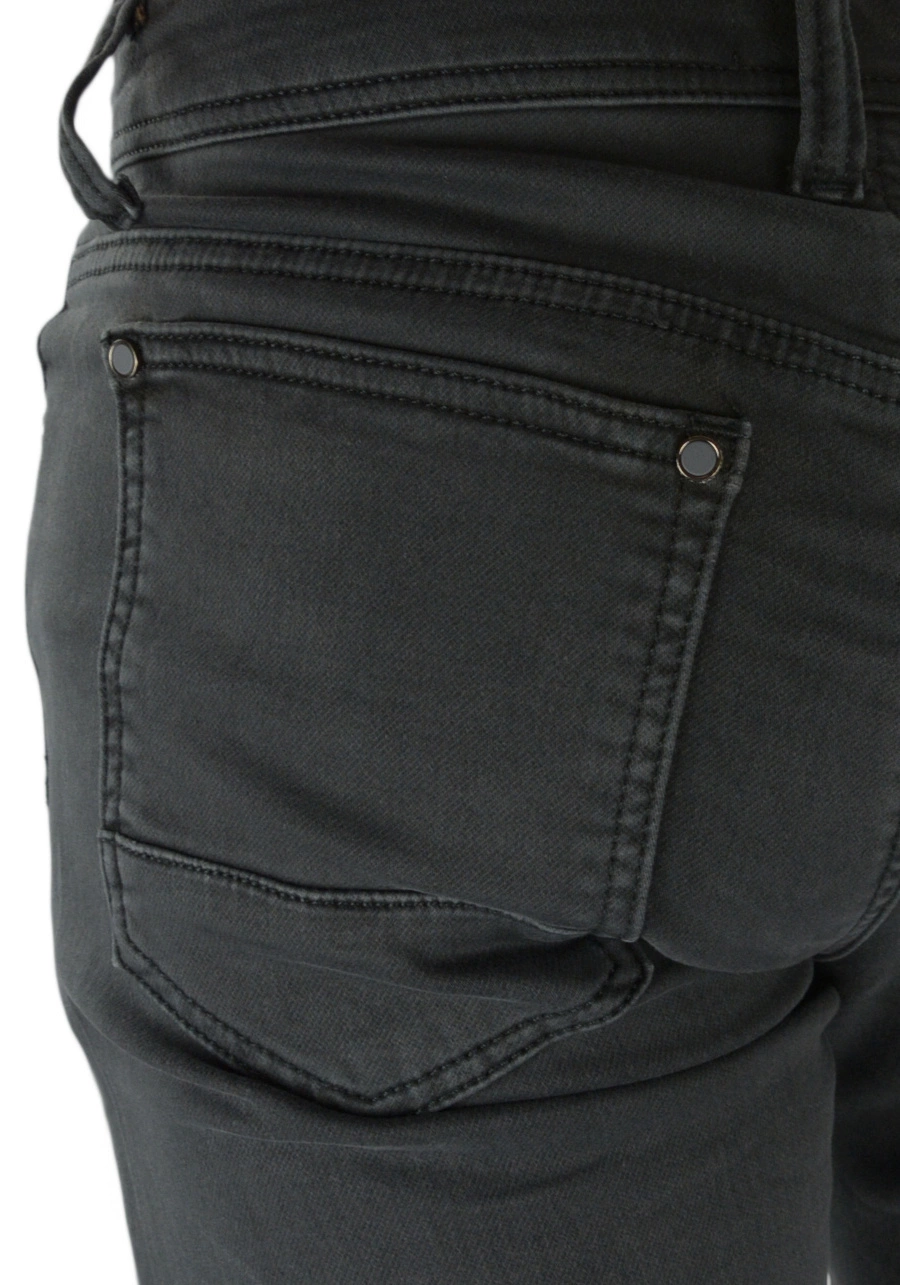 Chinosy męskie w kolorze szarym M035