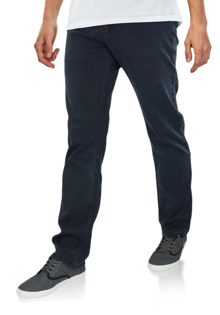 Spodnie męskie dla otyłych (duże rozmiary oversize). Klasyczne oraz proste, ciemnoszare - M161