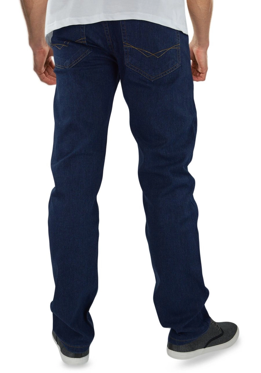 Jeansy męskie klasyczne, proste (szerokie) nogawki. Dla otyłych (duże rozmiary) oraz regular straight - 32