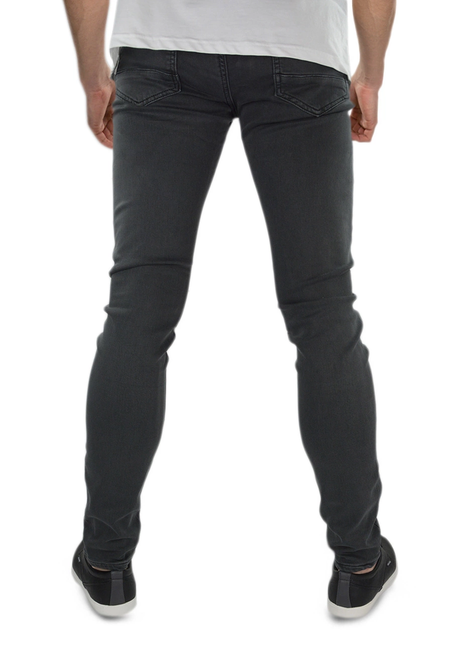 Chinosy męskie w kolorze szarym M035