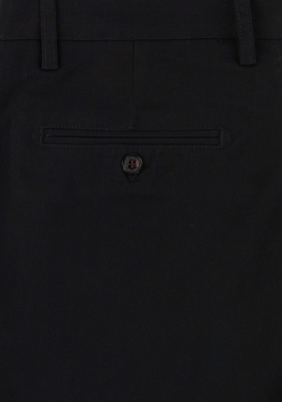 Spodnie męskie dla wysokich (wzrost do 210 cm), czarne  M166