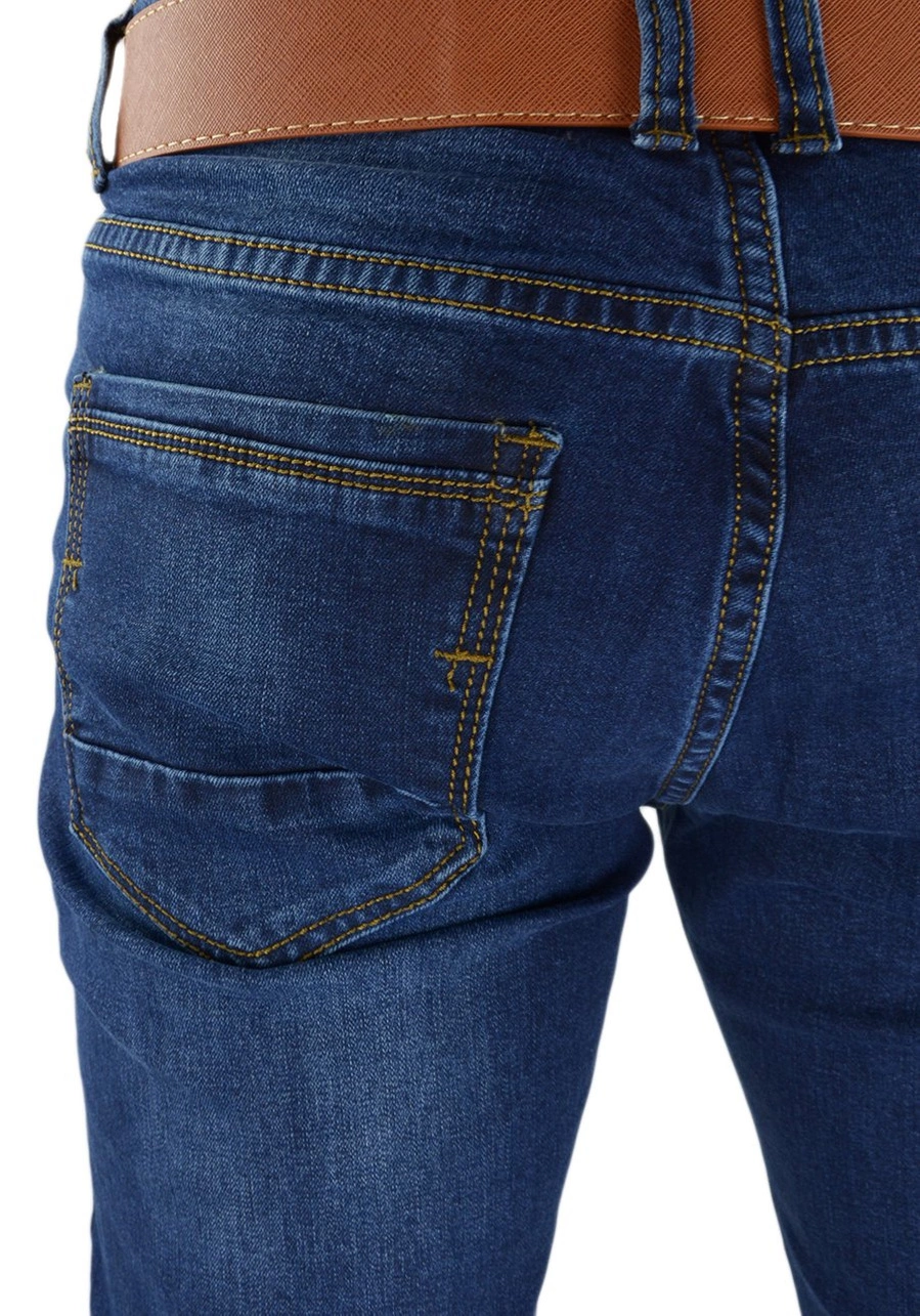 Jeansy męskie regular fit 2128-2 