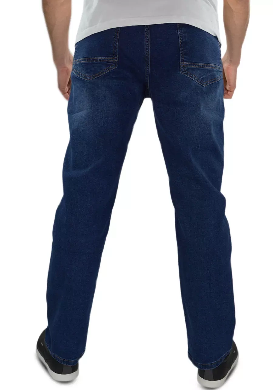 Granatowe jeansy męskie, klasyczna nogawka M119
