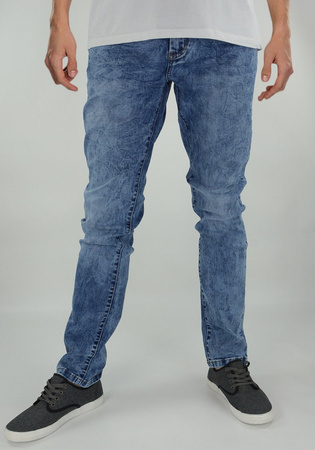 Marmurkowe jeansy męskie 583T