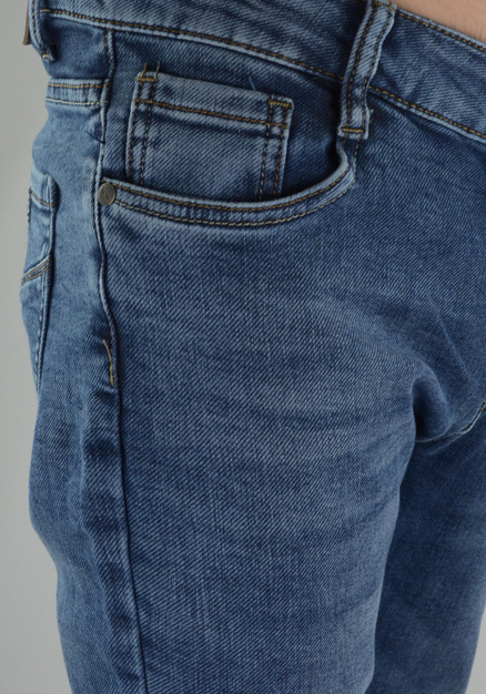 Jeansy męskie w kolorze niebieskim dla wysokich L6-28102A