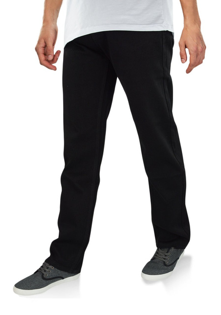 Klasyczne czarne spodnie męskie BM0039-5