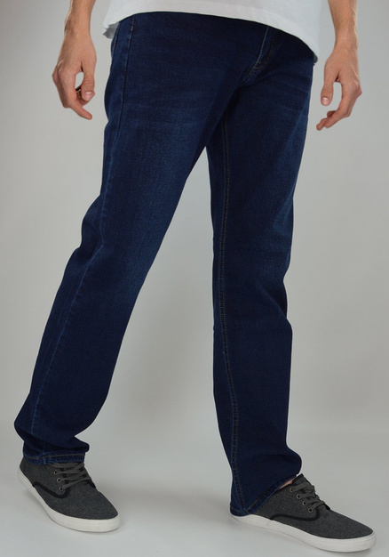 Klasyczne jeansy męskie, prosta nogawka 639B