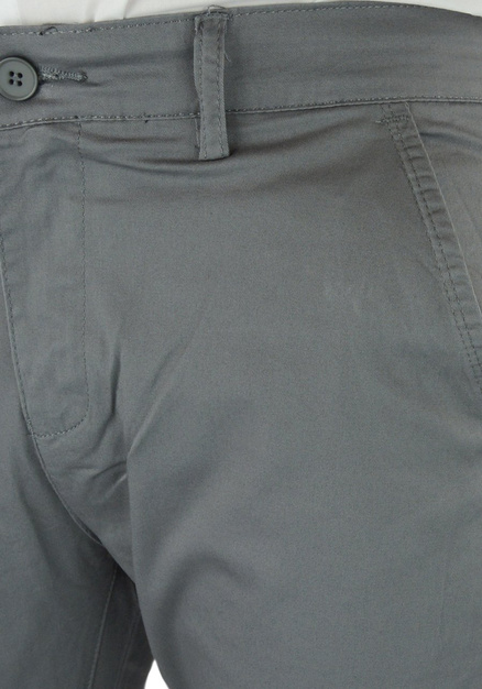 Spodnie męskie chinosy w kolorze ciemno-szarym 6001MB