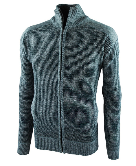 Sweter męski w kolorze jasno-szarym 030